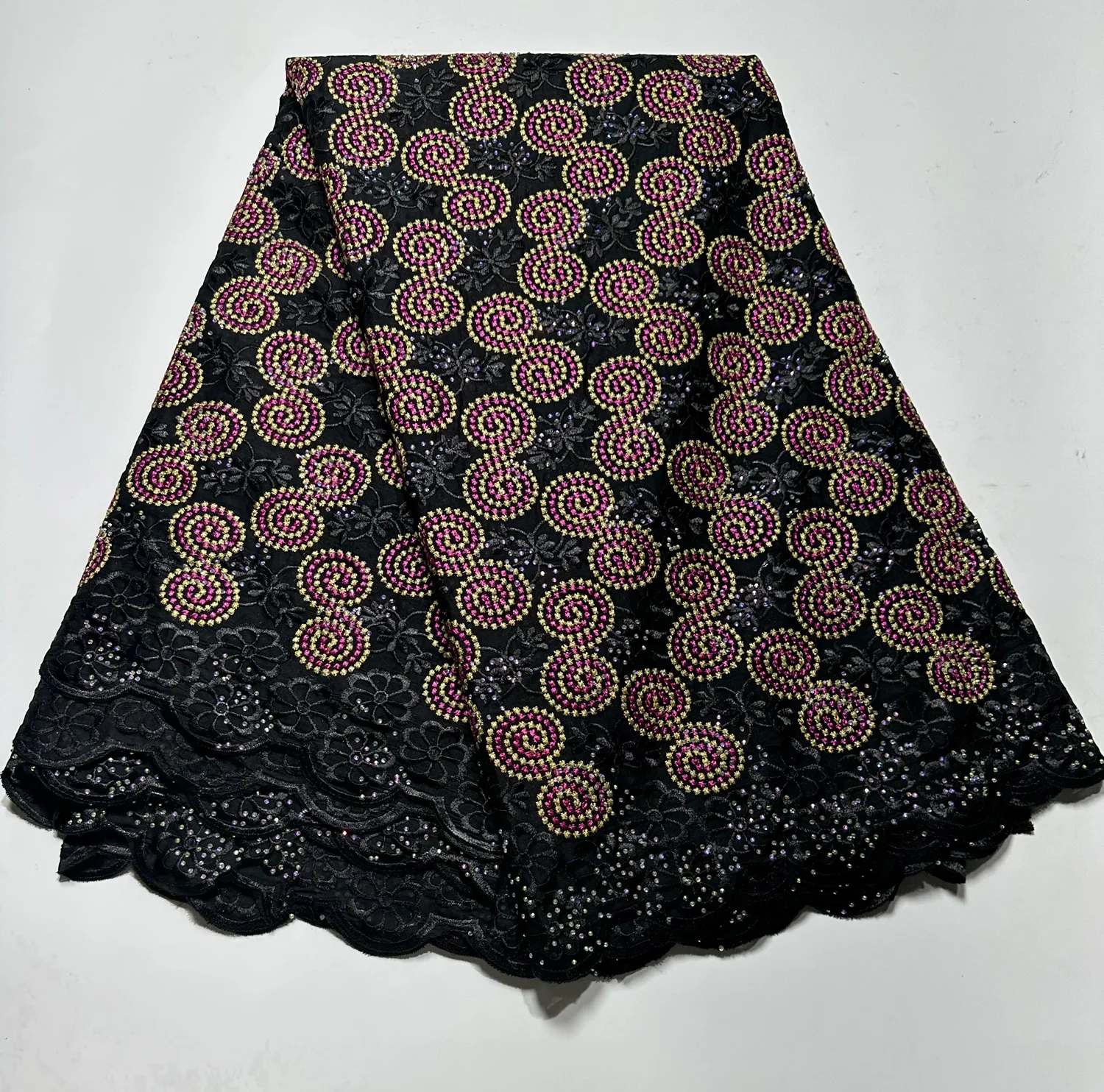 Heavy African Lace Fabric 2024 High Quality Voile Lace Fabric Nigerian Dry Lace Fabric With Stones Wedding Sewing Embroidered
Heavy African Lace Fabric 2024 High Quality Voile Lace Fabric Nigerian Dry Lace Fabric With Stones Wedding Sewing Embroidered