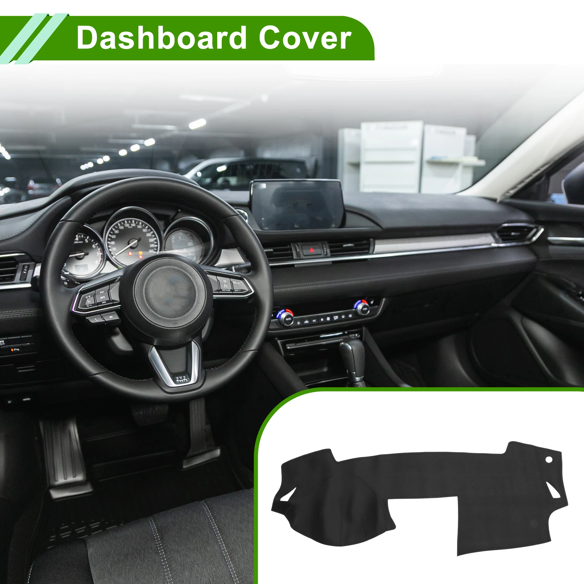 Чехол на приборную панель UXCELL для Mazda 6 09-16 (без динамиков), искусственная кожа, черный с черной окантовкой, 1 шт.
Чехол на приборную панель UXCELL для Mazda 6 09-16 (без динамиков), искусственная кожа, черный с черной окантовкой, 1 шт.