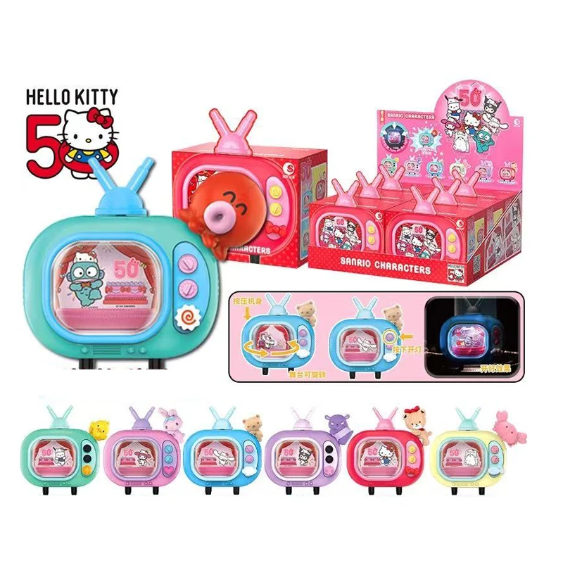 Аутентичные семейные мини-телевизоры Sanrio HelloKitty My Melody Kuromi, украшение ручной работы, светящиеся детские игрушки, Рождественский подарок 
Аутентичные семейные мини-телевизоры Sanrio HelloKitty My Melody Kuromi, украшение ручной работы, светящиеся детские игрушки, Рождественский подарок