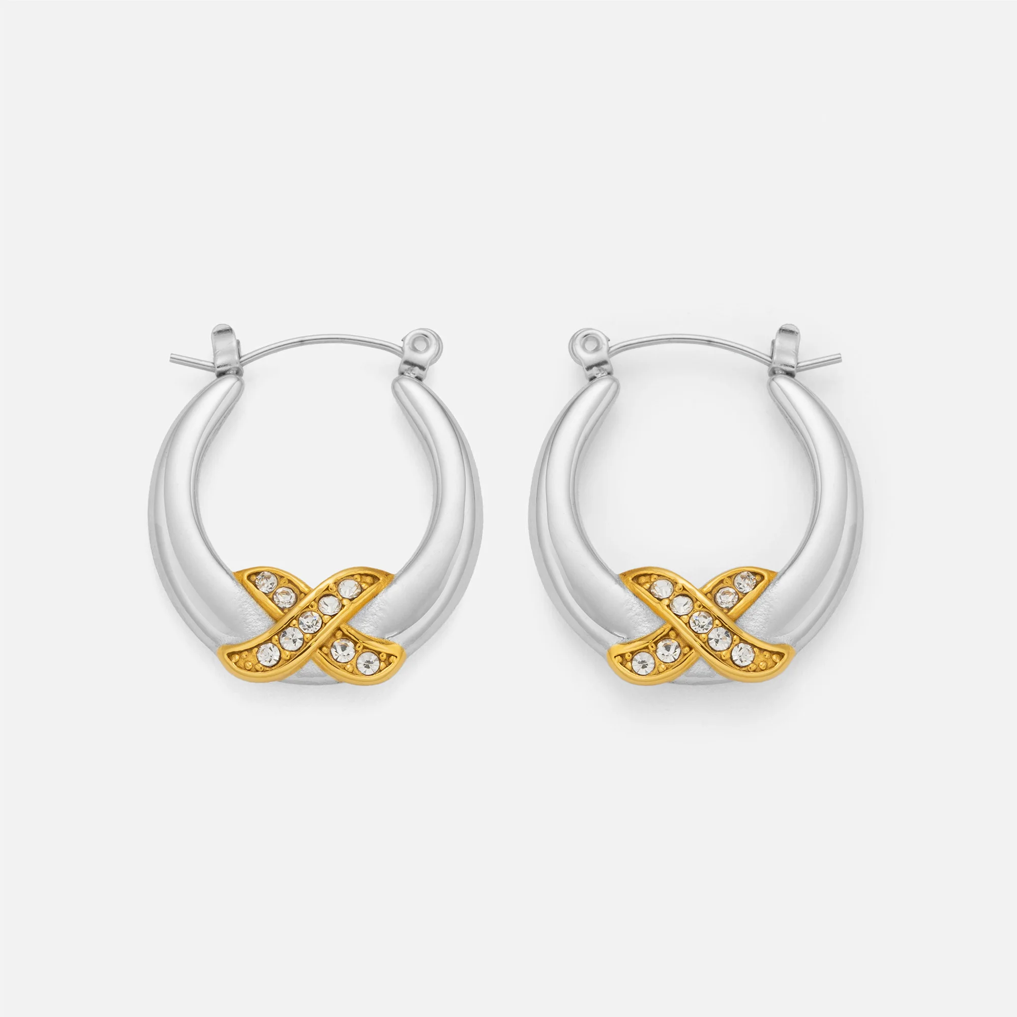 DASEIN New Vintage Horn Snap Star Zircon Mix Earrings 2025 Summer INS 18k Gold Plated Hypoallergenic Stainless Steel Jewelry
DASEIN New Vintage Horn Snap Star Zircon Mix Earrings 2025 Summer INS 18k Gold Plated Hypoallergenic Stainless Steel Jewelry