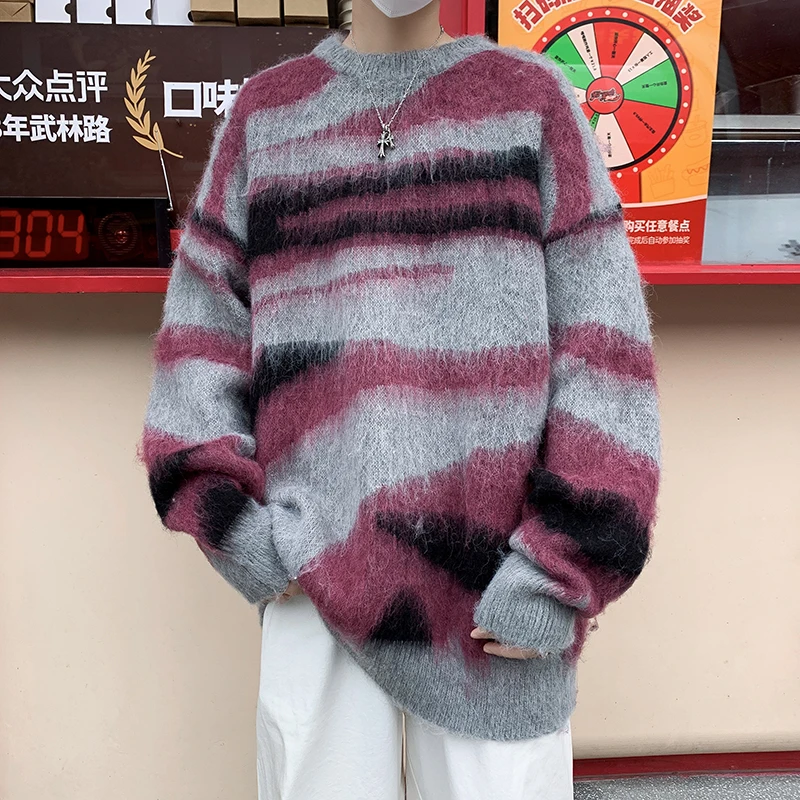 2023 Spring Autumn Men New Casual Warm Sweaters Tops Male Fashion Loose Knitted Jumpers Men O-Neck Striped Pullovers I567
2023 Spring Autumn Men New Casual Warm Sweaters Tops Male Fashion Loose Knitted Jumpers Men O-Neck Striped Pullovers I567