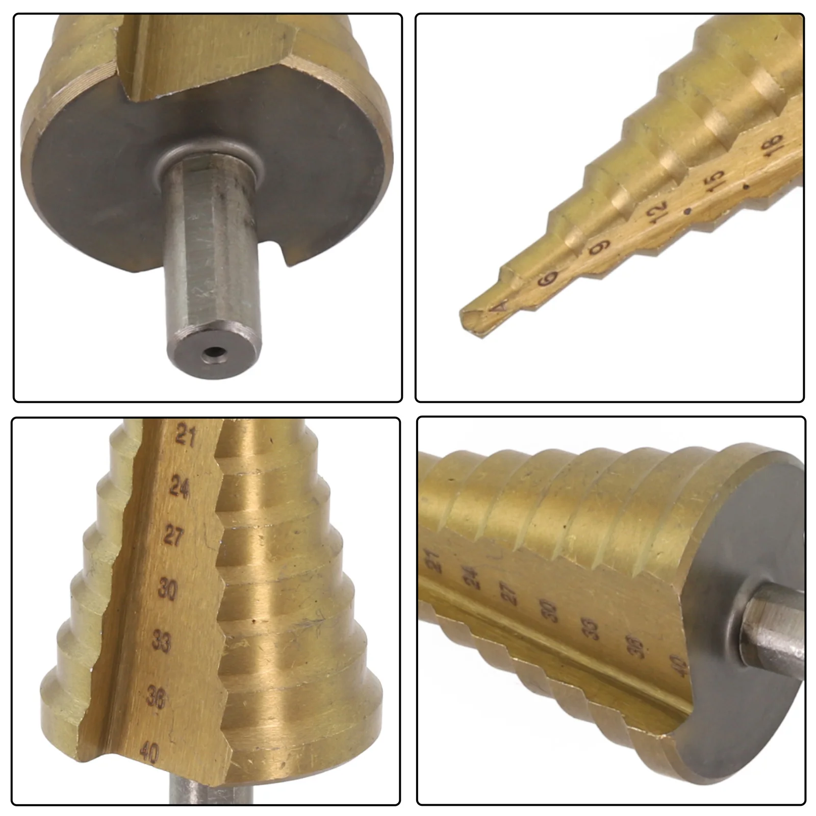 Step Drill Tool Drill Bit 10105mm 4-40mm HSS Sharpening Tools Coated Power Tools Reaming Replacement Accessories
Step Drill Tool Drill Bit 10105mm 4-40mm HSS Sharpening Tools Coated Power Tools Reaming Replacement Accessories