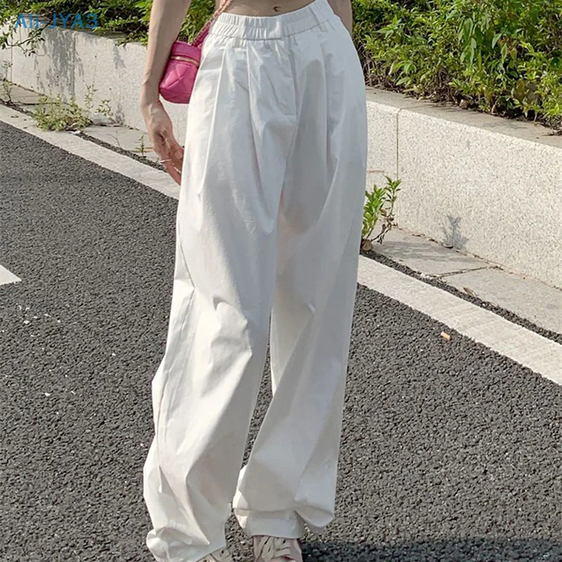 Street Casual Young Style Loose Solid Color Zipper High Waist Button Sweet Wide Leg Pants
Street Casual Young Style Loose Solid Color Zipper High Waist Button Sweet Wide Leg Pants
