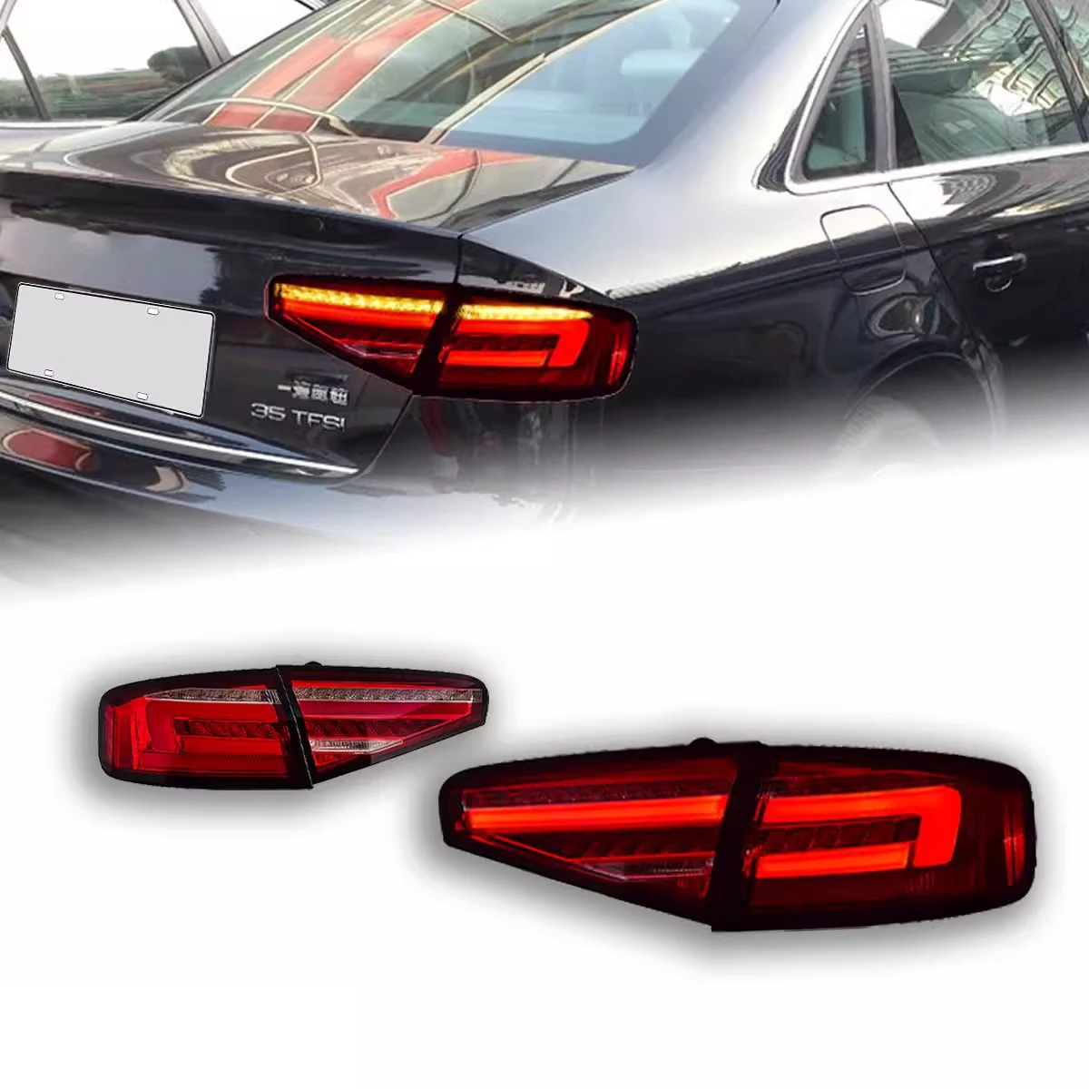 Car tail Lamp For Audi A4 B8 2013-2016 A4L S4 RS4 Sedan LED Auto Taillight Assembly Upgrade Dynamic Signal Lamp Tool Accessories
Car tail Lamp For Audi A4 B8 2013-2016 A4L S4 RS4 Sedan LED Auto Taillight Assembly Upgrade Dynamic Signal Lamp Tool Accessories