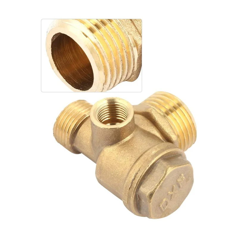 WORTHOWN-2X 1 Трехходовой обратный клапан воздушного компрессора Воздушный клапан с прямым подключением Воздушный компрессор Обратный клапан, порт клапана: 20 мм 16 мм 10 мм
WORTHOWN-2X 1 Трехходовой обратный клапан воздушного компрессора Воздушный клапан с прямым подключением Воздушный компрессор Обратный клапан, порт клапана: 20 мм 16 мм 10 мм