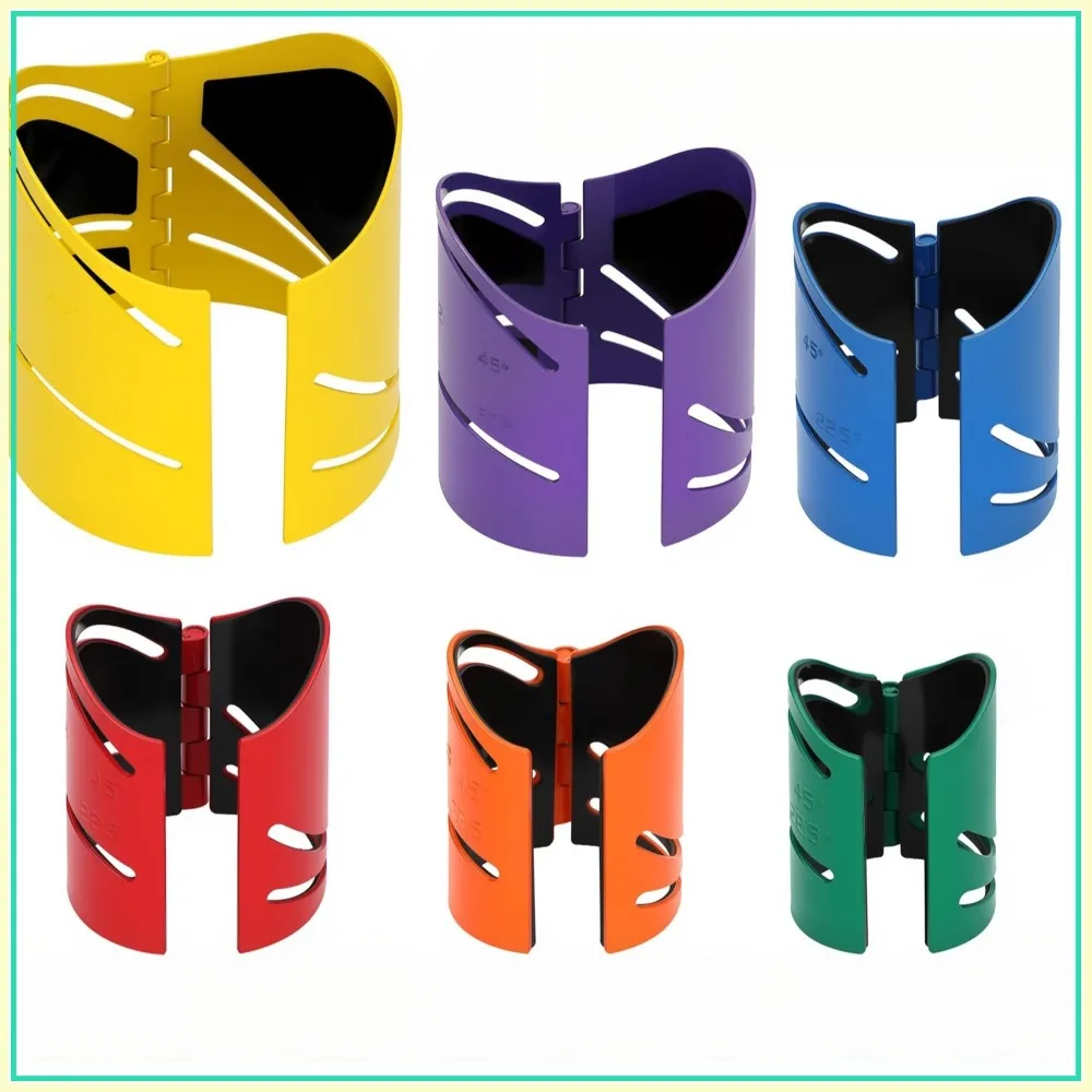 6-Piece Magnetic Pipe Cutting Guide Kit with Sizes 1-5/8" to 4-1/2", Cuts at 45°, 90°, 22.5° and Saddle, Steel Tool
6-Piece Magnetic Pipe Cutting Guide Kit with Sizes 1-5/8" to 4-1/2", Cuts at 45°, 90°, 22.5° and Saddle, Steel Tool