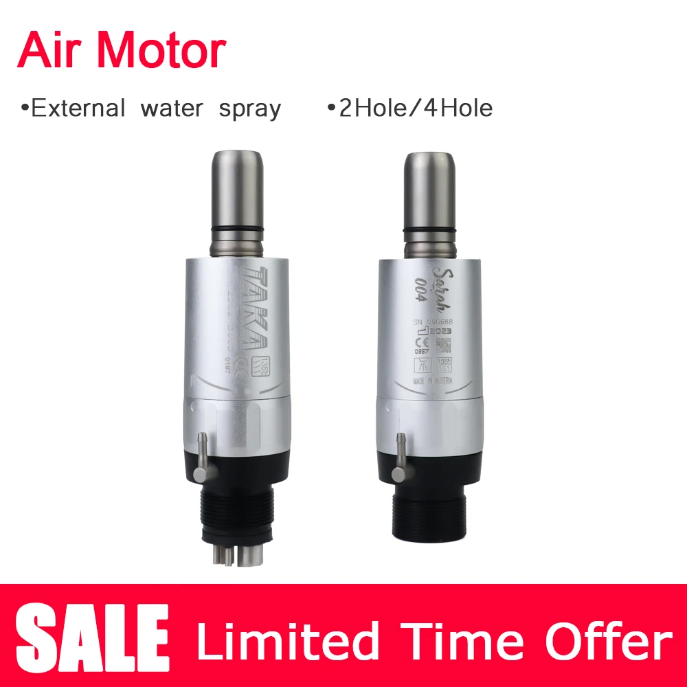 Limited time offer Low Speed Handpiece Air Motor External water spray Micromotor 2Holes 4 Holes E-type Connect
Limited time offer Low Speed Handpiece Air Motor External water spray Micromotor 2Holes 4 Holes E-type Connect
