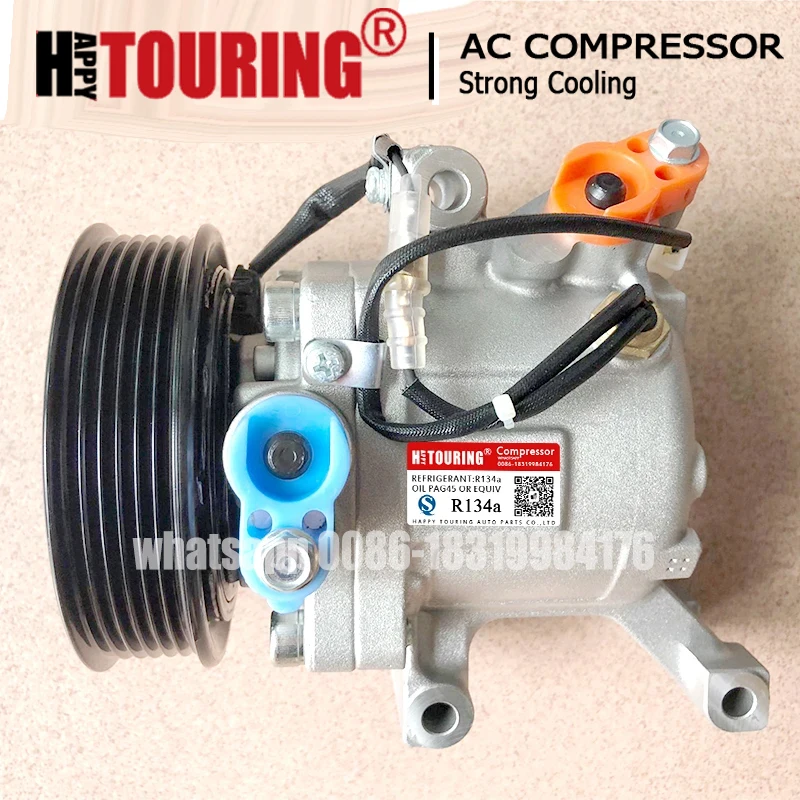 Компрессор переменного тока SV07C для Daihatsu Terios Toyota Passo 2007 2008 2009 2010 447280-3150 88320B1020 88320-B1020 447260-5820
Компрессор переменного тока SV07C для Daihatsu Terios Toyota Passo 2007 2008 2009 2010 447280-3150 88320B1020 88320-B1020 447260-5820