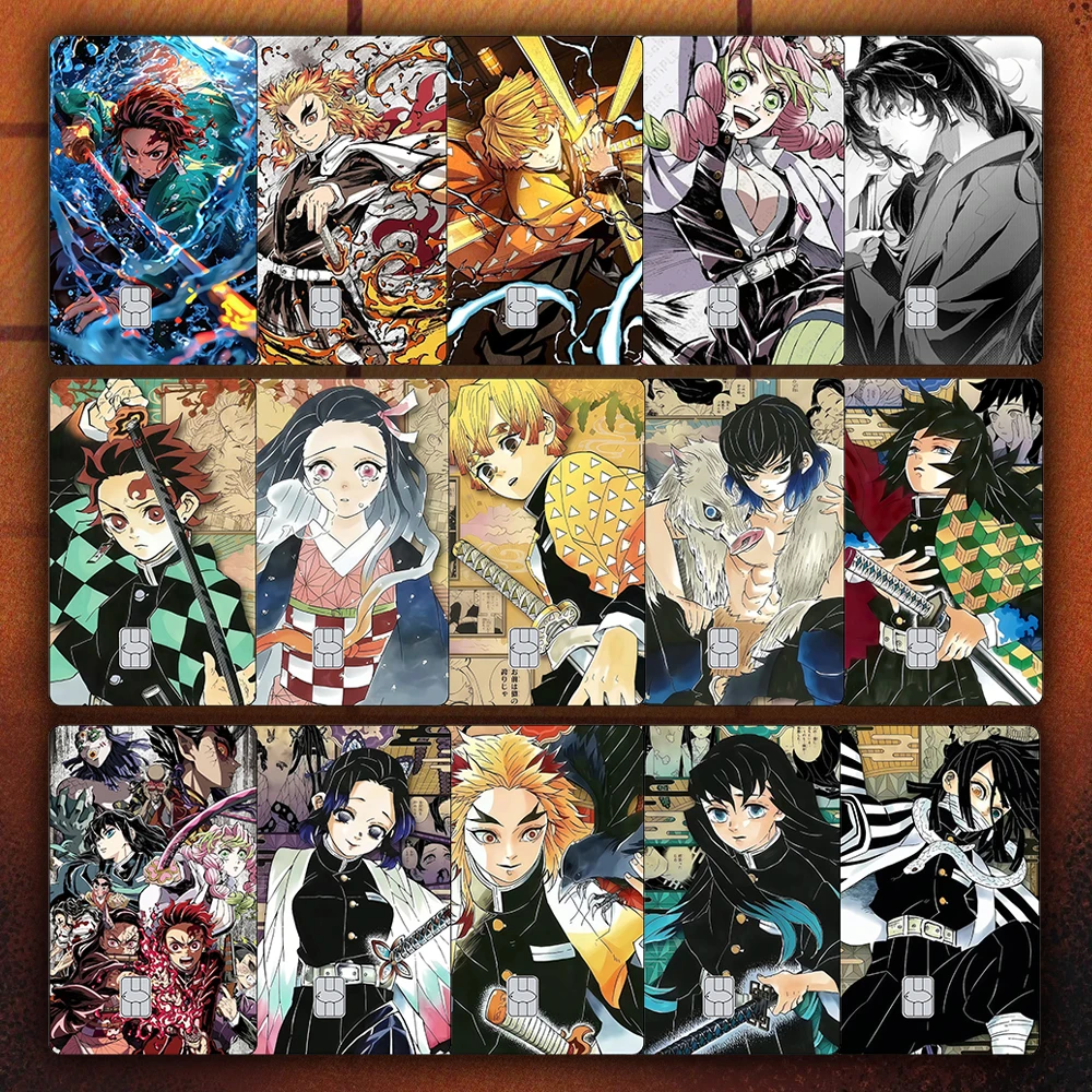 Anime Demon Slayer Credit Card Skin Sticker Nezuko Matte Stickers Suitable for VISA JCB Mastercard and Other IC Card Decorations
Anime Demon Slayer Credit Card Skin Sticker Nezuko Matte Stickers Suitable for VISA JCB Mastercard and Other IC Card Decorations