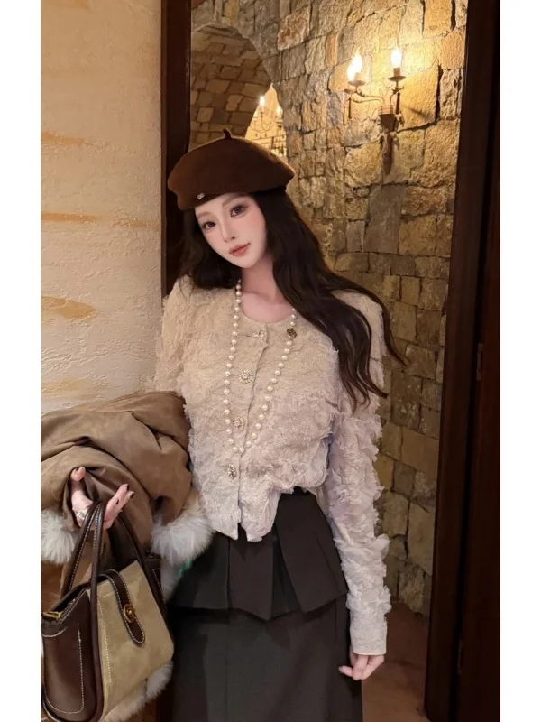 Пальто Ele Age-Defng для женщин больших размеров, весенний сезон, повседневное, с завышенной талией, скрывающее недостатки фигуры
Пальто Ele Age-Defng для женщин больших размеров, весенний сезон, повседневное, с завышенной талией, скрывающее недостатки фигуры