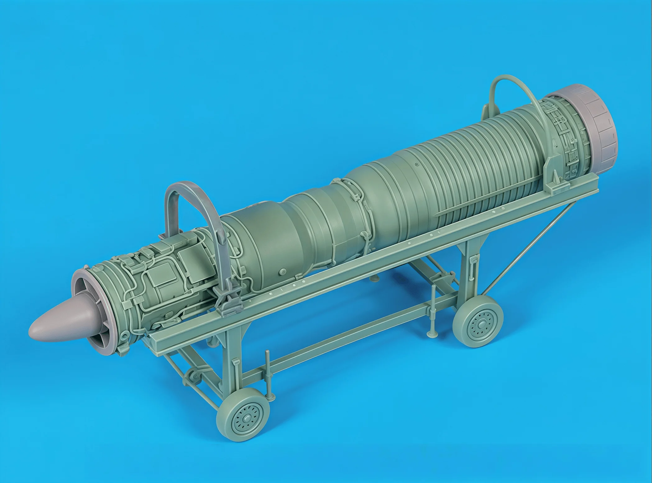 1/48 Casting Resin Model Assembly Kit, GK, Resin Phantom F1CT/CR Fighter Engine, Unpainted and Needs To Be Assembled
1/48 Casting Resin Model Assembly Kit, GK, Resin Phantom F1CT/CR Fighter Engine, Unpainted and Needs To Be Assembled