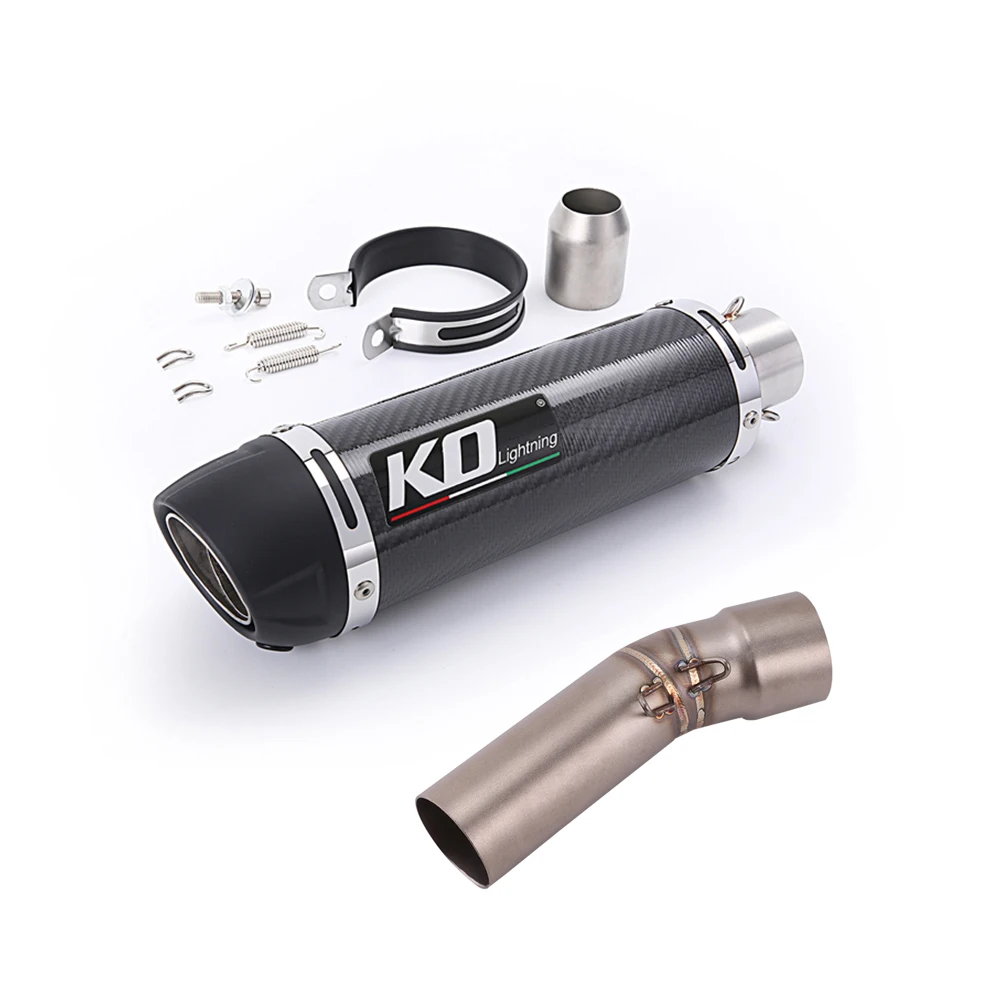 Motorcycle Exhaust System Stainless Steel Mid Link Pipe Muffler With DB Killer Slip On For BMW F650GS 2008-2012 F800GS 2008-2017
Motorcycle Exhaust System Stainless Steel Mid Link Pipe Muffler With DB Killer Slip On For BMW F650GS 2008-2012 F800GS 2008-2017