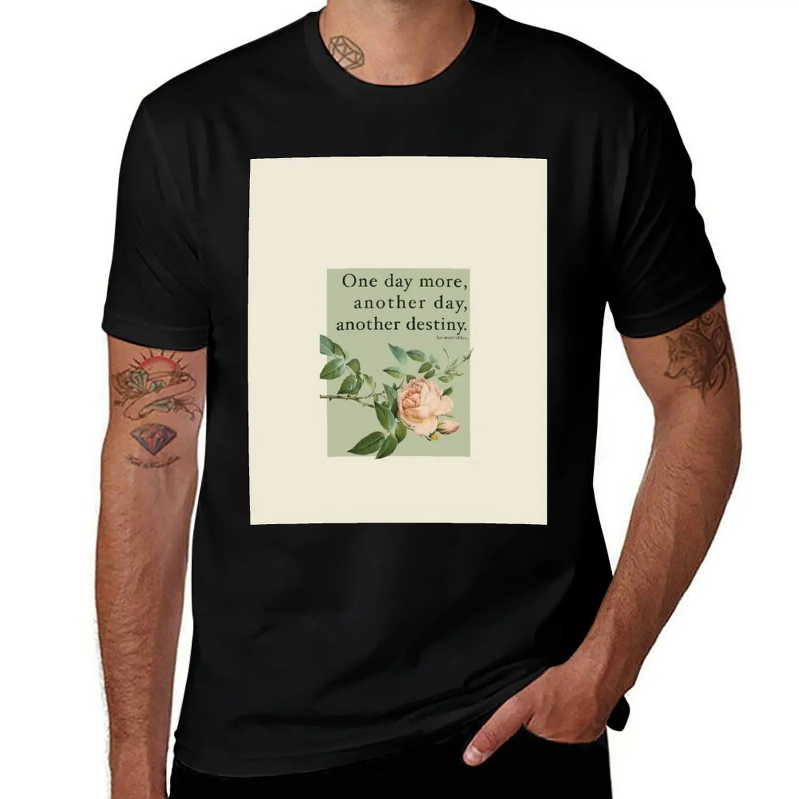 One Day More - Les Miserables Quote T-Shirt shirts graphic tees topping quick-drying oversize t-shirts man t shirts for men pack
One Day More - Les Miserables Quote T-Shirt shirts graphic tees topping quick-drying oversize t-shirts man t shirts for men pack