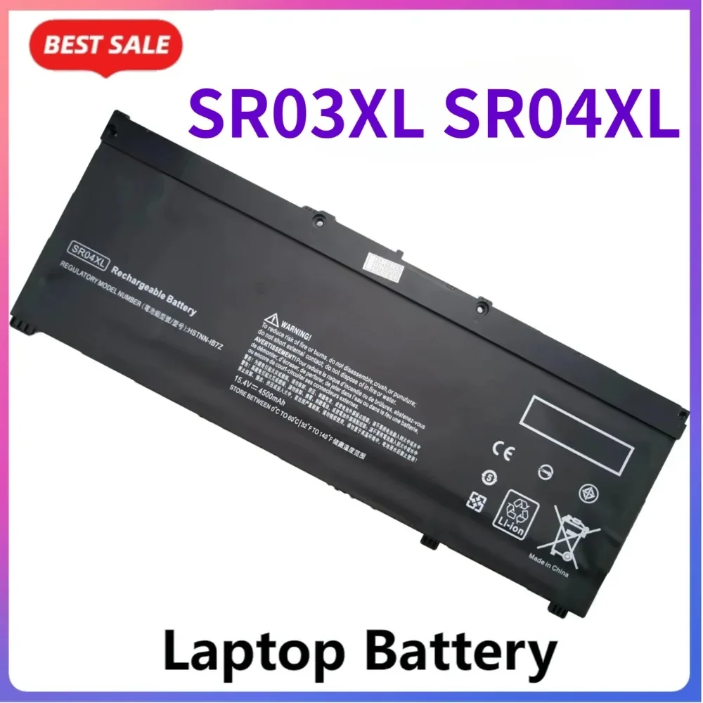 SR03XL SR04XL Laptop Battery for HP Omen 15-CE0XX 15-DC0XX Series 15-CE015DX 15-DC0003LA 15-DC0051NR Pavilion 15-CB0XX 15-CX0XX
SR03XL SR04XL Laptop Battery for HP Omen 15-CE0XX 15-DC0XX Series 15-CE015DX 15-DC0003LA 15-DC0051NR Pavilion 15-CB0XX 15-CX0XX