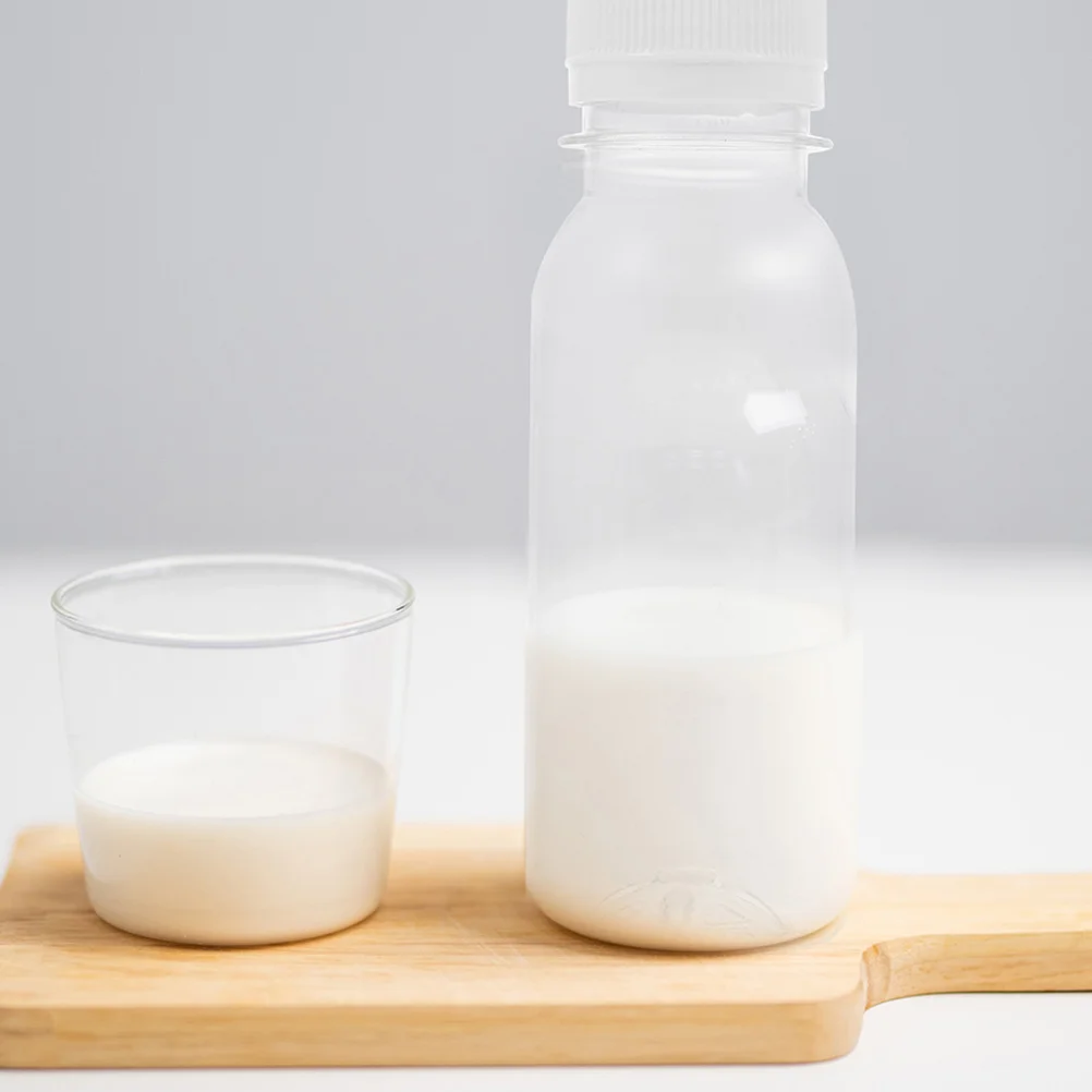 20Pcs Milk Bottles Pet Clear Empty Milk Container Portable Juice Beverage Packing Bottles Leakproof Caps for Storage Drinks
20Pcs Milk Bottles Pet Clear Empty Milk Container Portable Juice Beverage Packing Bottles Leakproof Caps for Storage Drinks