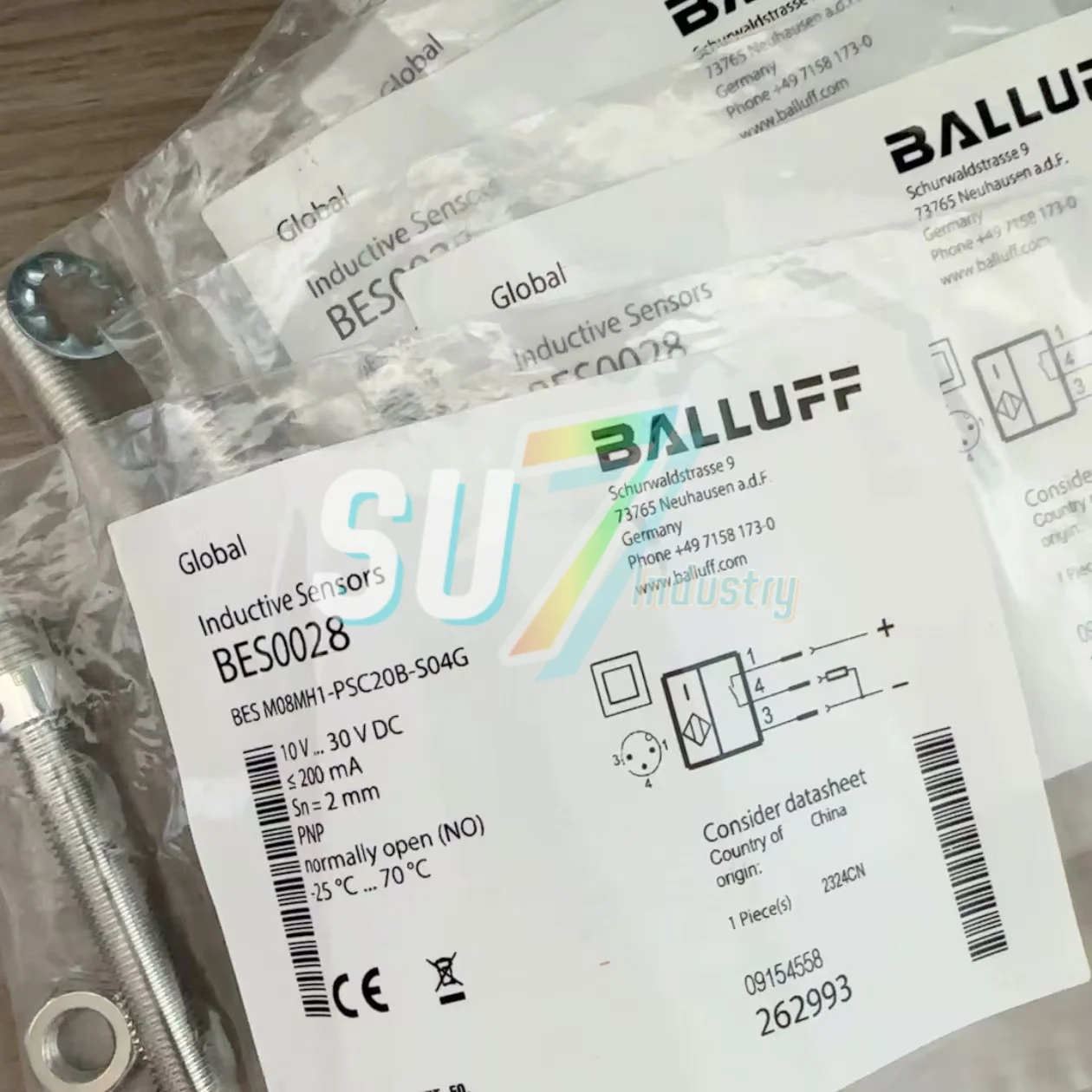 Proximity switch New In Box BES0028 BESM08MH1-PSC20B-S04G BES00H2 BES-516-3005-E5-C-S49 BES00H2 BES-516-3005-E5-C-S49 BE
Proximity switch New In Box BES0028 BESM08MH1-PSC20B-S04G BES00H2 BES-516-3005-E5-C-S49 BES00H2 BES-516-3005-E5-C-S49 BE