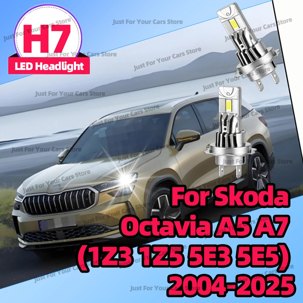 2x 6000K LED H7 Head Lamp 30000LM Wireless Headlight 12V For Skoda Octavia A5 A7 (1Z3 1Z5 5E3 5E5) 2004 2005 2006 2007 2008-2025
2x 6000K LED H7 Head Lamp 30000LM Wireless Headlight 12V For Skoda Octavia A5 A7 (1Z3 1Z5 5E3 5E5) 2004 2005 2006 2007 2008-2025