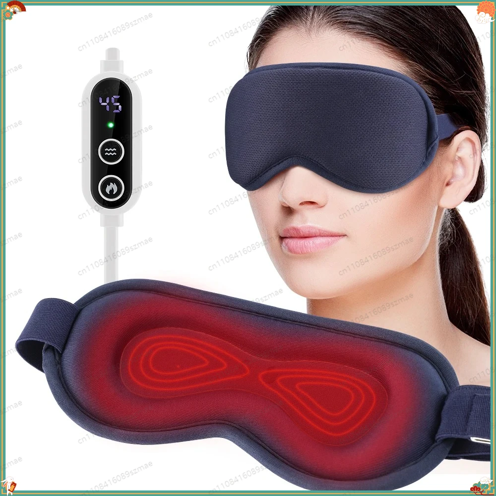 Electric Heated Eye Mask for Elderly, Warm Steam Vibration Design, Hot & Cold Compress to Relieve Eye Fatigue and Dryness
Electric Heated Eye Mask for Elderly, Warm Steam Vibration Design, Hot & Cold Compress to Relieve Eye Fatigue and Dryness