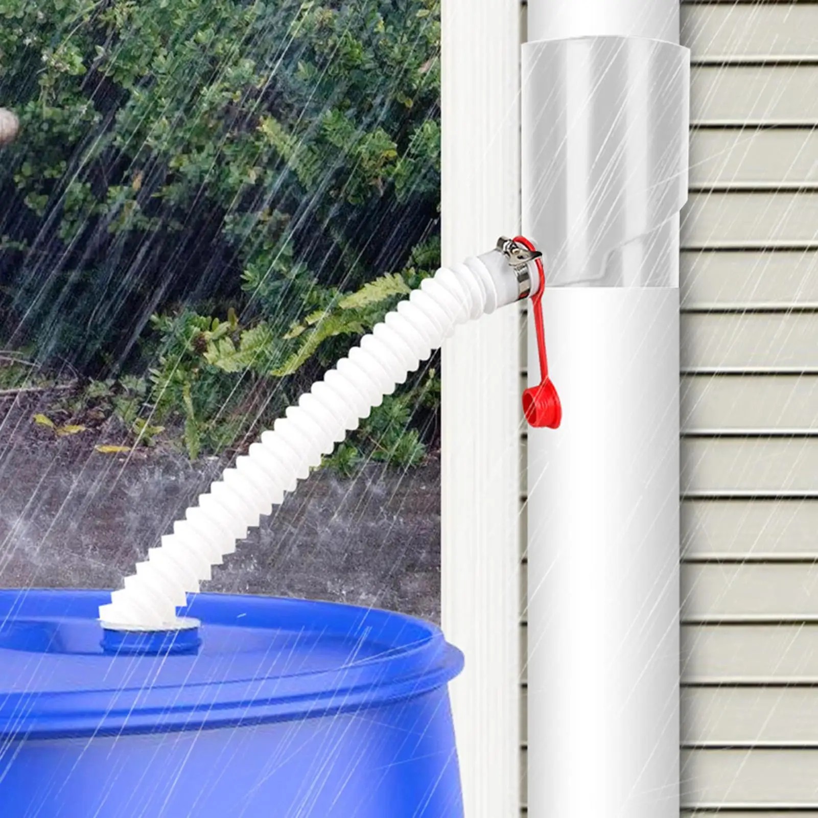 Rain Water Catching System UV Resistant Weatherproof Rain Barrel Diverter Kit Portable Rain Barrels To Collect Rainwater From
Rain Water Catching System UV Resistant Weatherproof Rain Barrel Diverter Kit Portable Rain Barrels To Collect Rainwater From