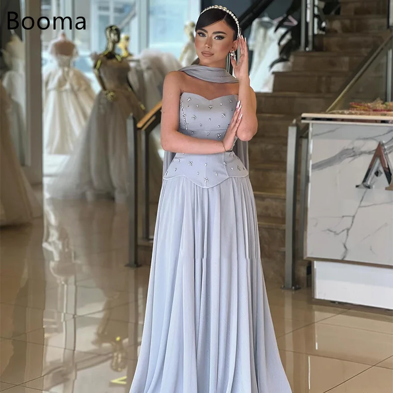 Booma A-Line Prom Dresses Elegant Strapless Formal Gowns for Women Sleeveless Floor-Length Evening Dress Customized 2025
Booma A-Line Prom Dresses Elegant Strapless Formal Gowns for Women Sleeveless Floor-Length Evening Dress Customized 2025