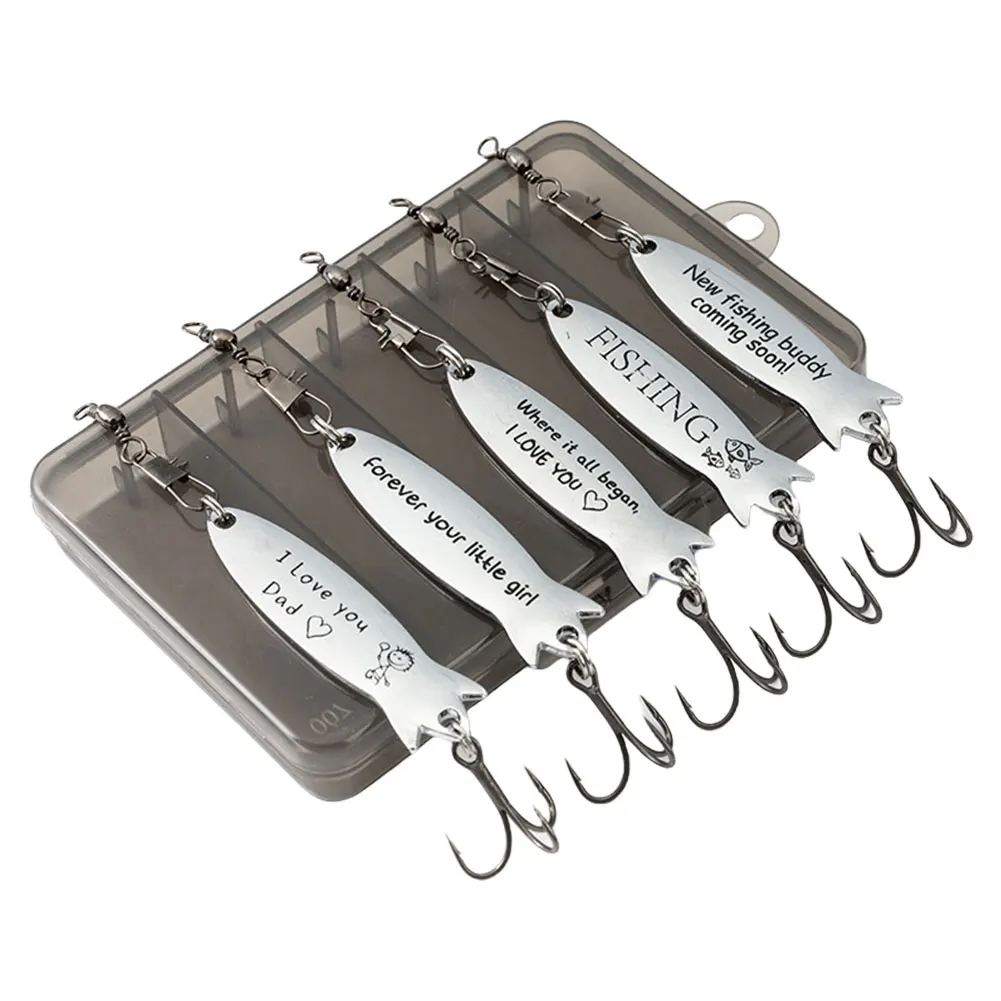5PCS Metal Spoon Spinner Fishing Lure Spoonbait Crankbaits Fishing Durable Accessories Wobblers Fishing Gifts for Dad
5PCS Metal Spoon Spinner Fishing Lure Spoonbait Crankbaits Fishing Durable Accessories Wobblers Fishing Gifts for Dad