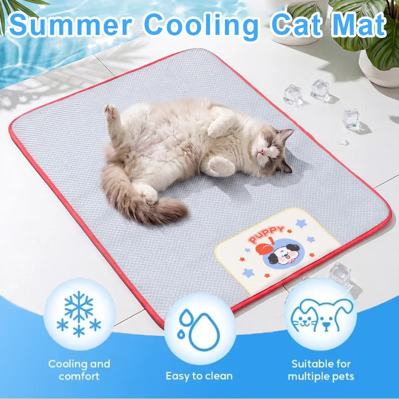 Summer Ice Pet Pad Cooling Rattan Sleeping Mat Wear Resistant Non Slip Kennel Bed Cool Cushion for Large Medium Small Dogs Cats
Summer Ice Pet Pad Cooling Rattan Sleeping Mat Wear Resistant Non Slip Kennel Bed Cool Cushion for Large Medium Small Dogs Cats
