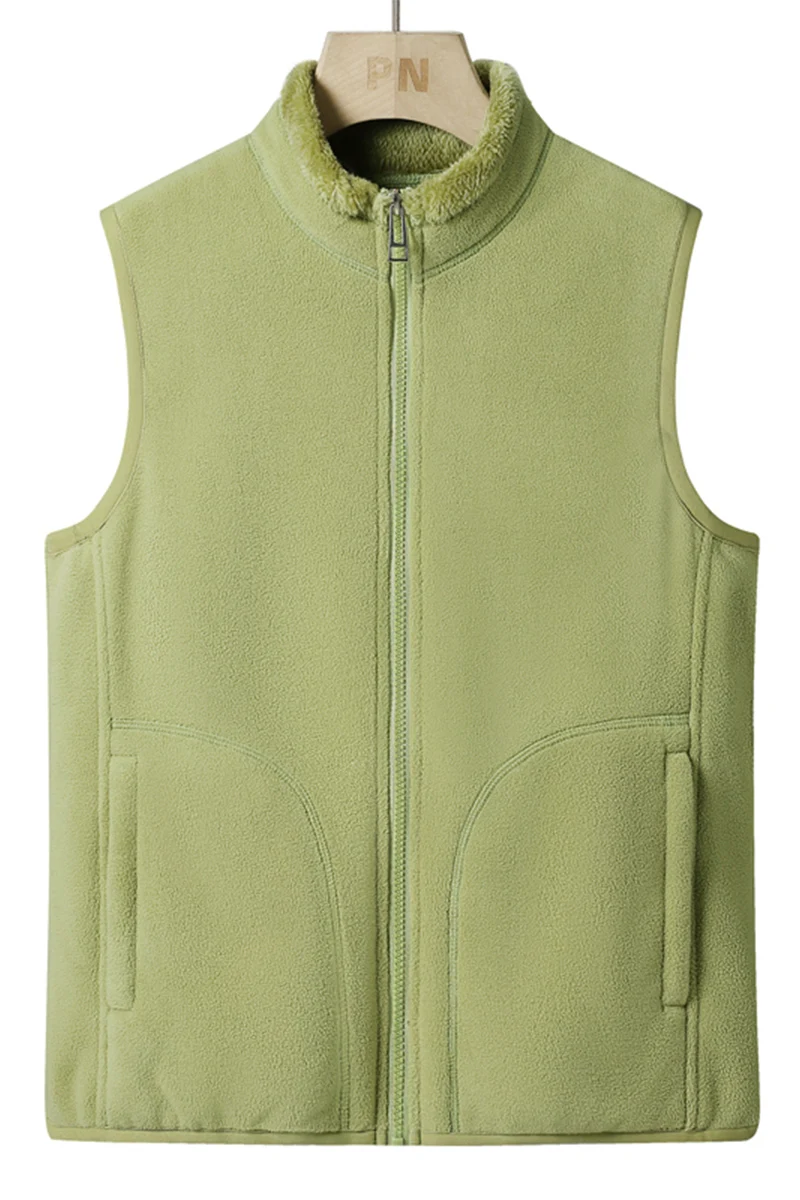 Men Plus Velvet Fashion Trend Cotton Clothing Sleeveless Vest Plush Fashion Male Warm Waistcoat Fleece Vest Men's Slim Waistcoat
Men Plus Velvet Fashion Trend Cotton Clothing Sleeveless Vest Plush Fashion Male Warm Waistcoat Fleece Vest Men's Slim Waistcoat