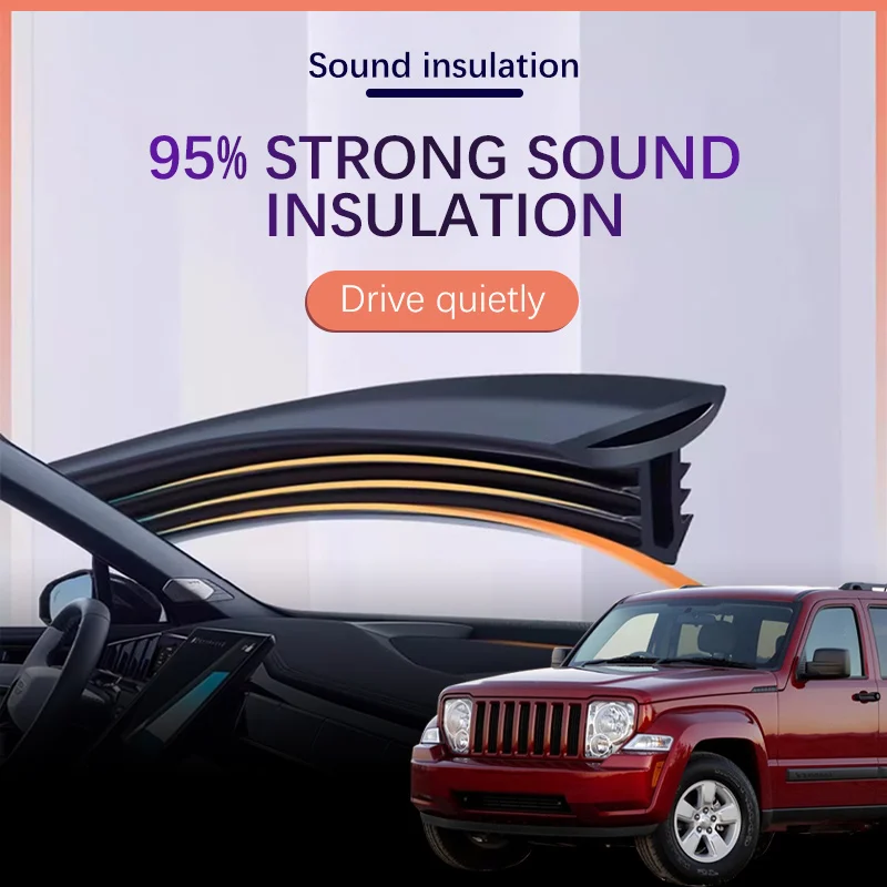 Car Dashboard Sealing Strip Sound Insulation Rubber Strip Dust-proof For Auto Interior Accessories For Jeep Liberty KK KJ Sport
Car Dashboard Sealing Strip Sound Insulation Rubber Strip Dust-proof For Auto Interior Accessories For Jeep Liberty KK KJ Sport