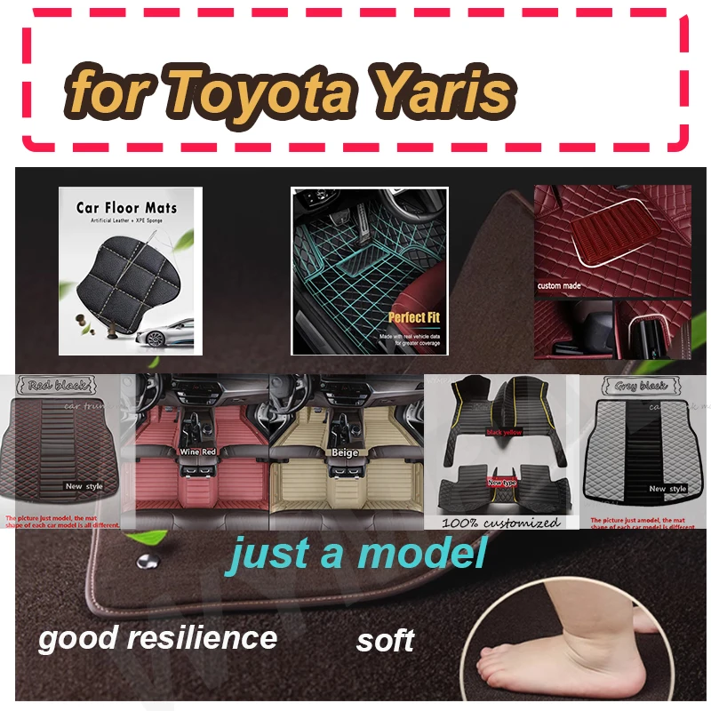 Роскошные автомобильные коврики для Toyota Yaris 2008, 2009, 2010, 2011, 2012, 2013, пользовательские автомобильные подушечки для ног
Роскошные автомобильные коврики для Toyota Yaris 2008, 2009, 2010, 2011, 2012, 2013, пользовательские автомобильные подушечки для ног
