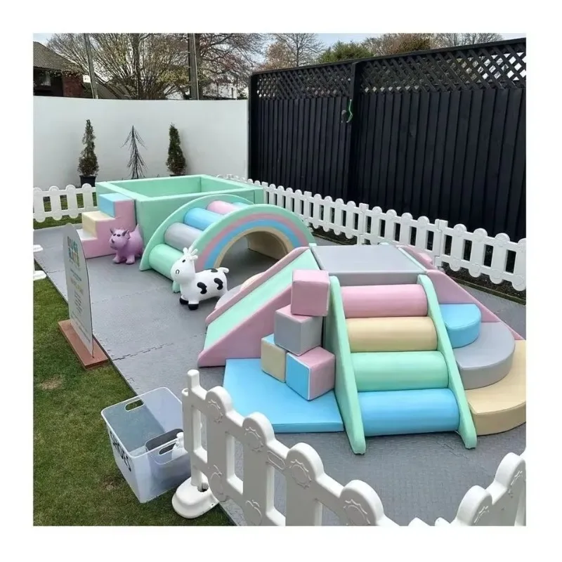 Commercial Indoor Kids Equipment Playground Soft Play White Ball Pit Colorful Softplay Climbing Set
Commercial Indoor Kids Equipment Playground Soft Play White Ball Pit Colorful Softplay Climbing Set