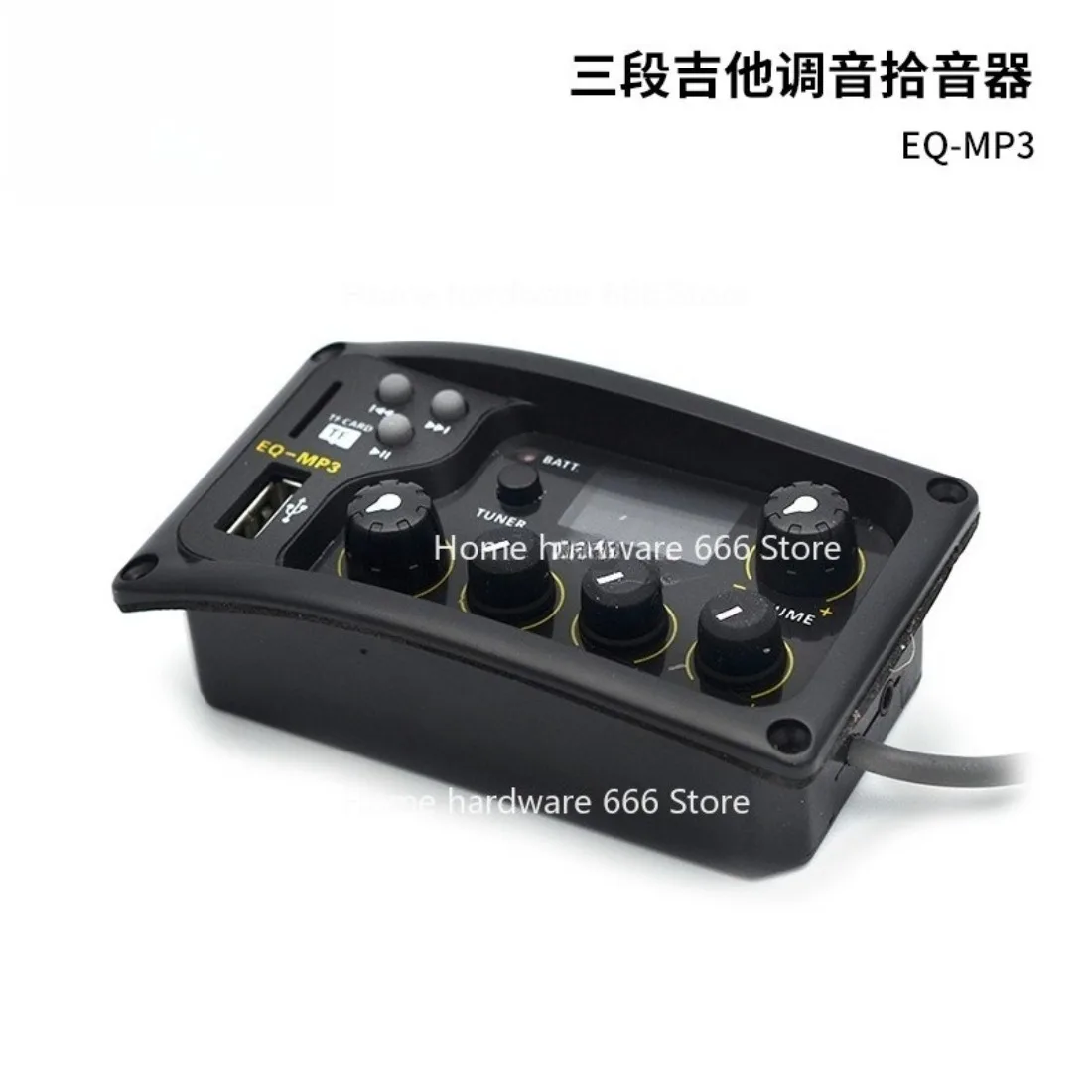 EQ-MP3 Acoustic Guitar Pickup with Tuning 3-Band EQ Equalizer Guitar Pickup
EQ-MP3 Acoustic Guitar Pickup with Tuning 3-Band EQ Equalizer Guitar Pickup