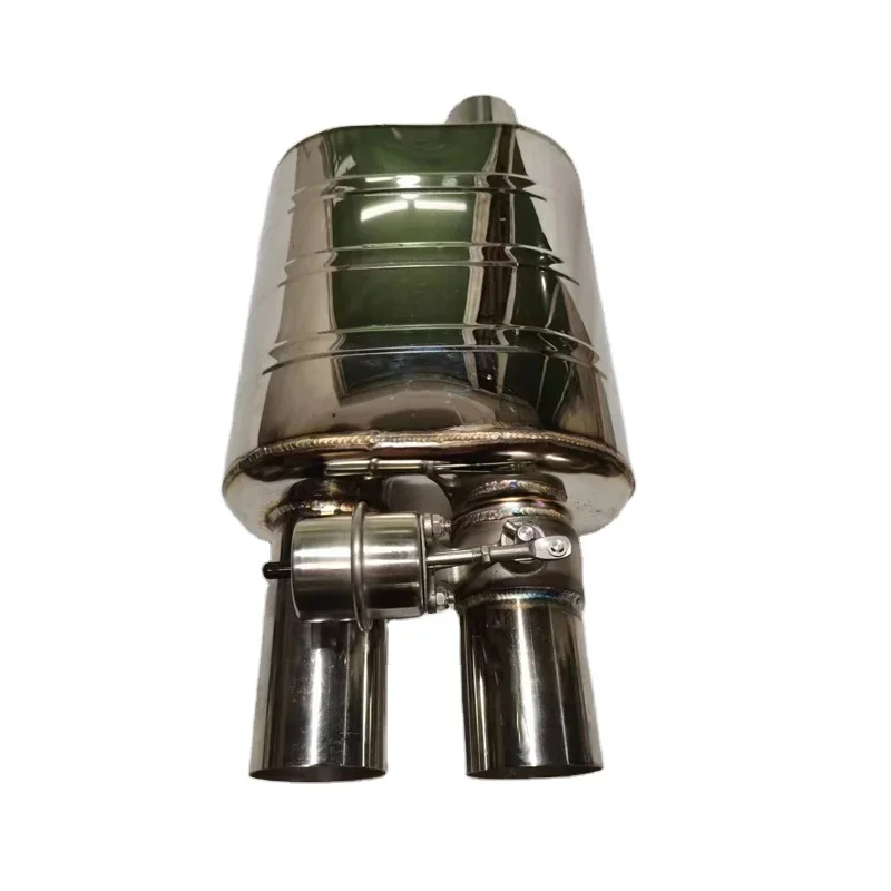 High Quality 2.5 Inch Stainless Steel Vacuum Valve Control Exhaust Pipe Muffler Automotive System
High Quality 2.5 Inch Stainless Steel Vacuum Valve Control Exhaust Pipe Muffler Automotive System