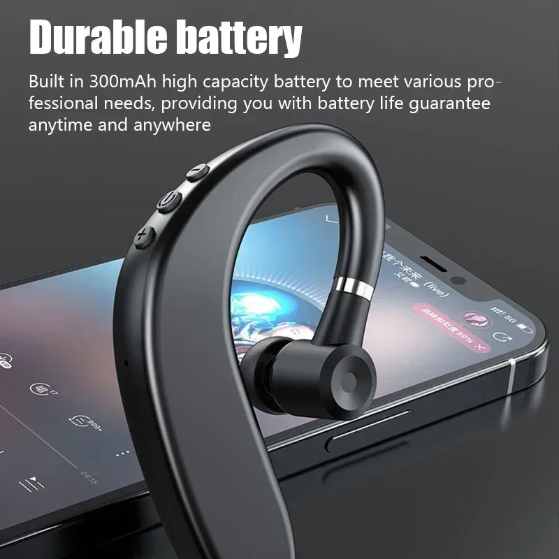 Sports HIFI Ambient Noise For Business Driving Cancelling Wireless Headphones S109 Single Ear Wearing Wireless Bluetooth Headset
Sports HIFI Ambient Noise For Business Driving Cancelling Wireless Headphones S109 Single Ear Wearing Wireless Bluetooth Headset