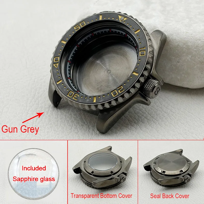Gun Grey Mod SKX007 SRPD Replace Watch Case Fits NH35 NH36 7S 4R Automatic Movement 20ATM Waterproof Men Diving Case Custom
Gun Grey Mod SKX007 SRPD Replace Watch Case Fits NH35 NH36 7S 4R Automatic Movement 20ATM Waterproof Men Diving Case Custom