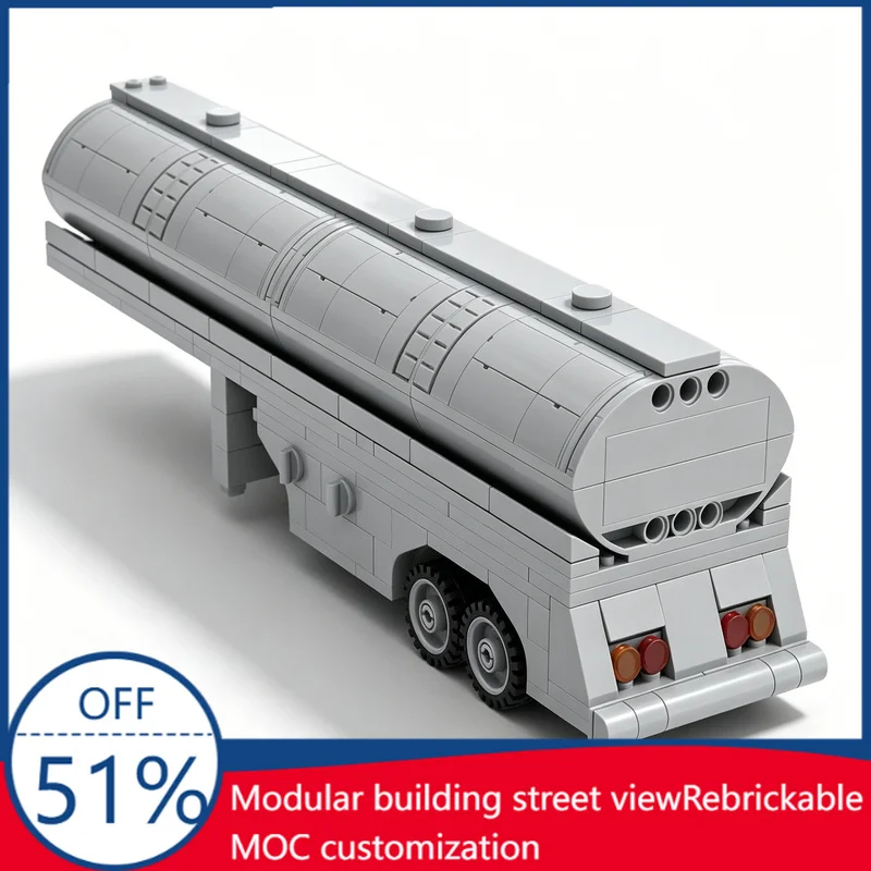 189 PCS Customize Tanker Trailer For Peterbilt 281 Truck Model Custom Creative Building Blocks DIY Assembly Educational Toy Gift
189 PCS Customize Tanker Trailer For Peterbilt 281 Truck Model Custom Creative Building Blocks DIY Assembly Educational Toy Gift
