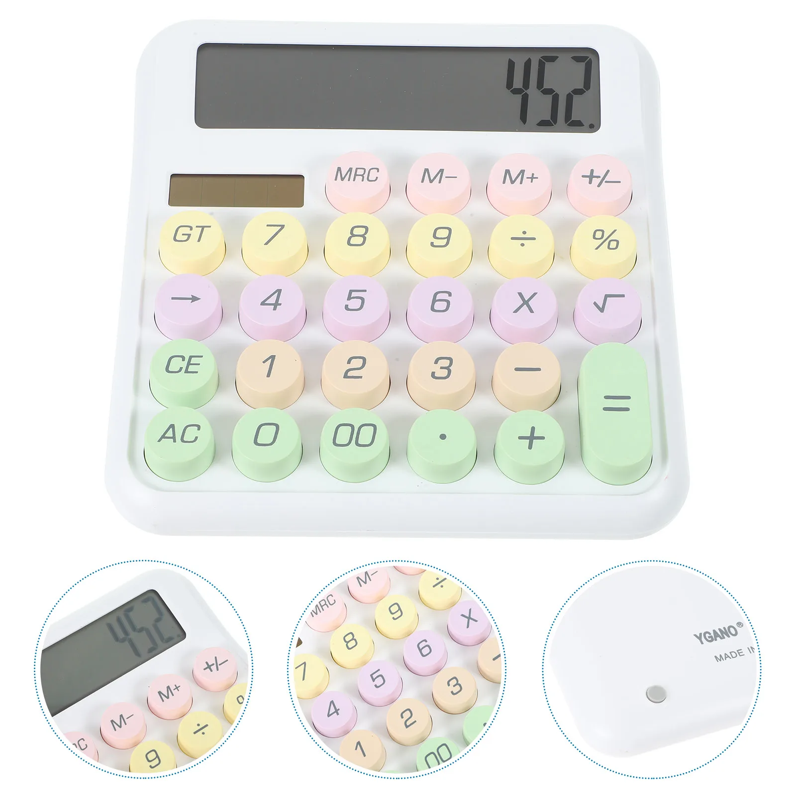Mechanical Keyboard Calculator Aesthetic White Office Desktop Students Large Display Sturdy Materials Comfortable Typing
Mechanical Keyboard Calculator Aesthetic White Office Desktop Students Large Display Sturdy Materials Comfortable Typing