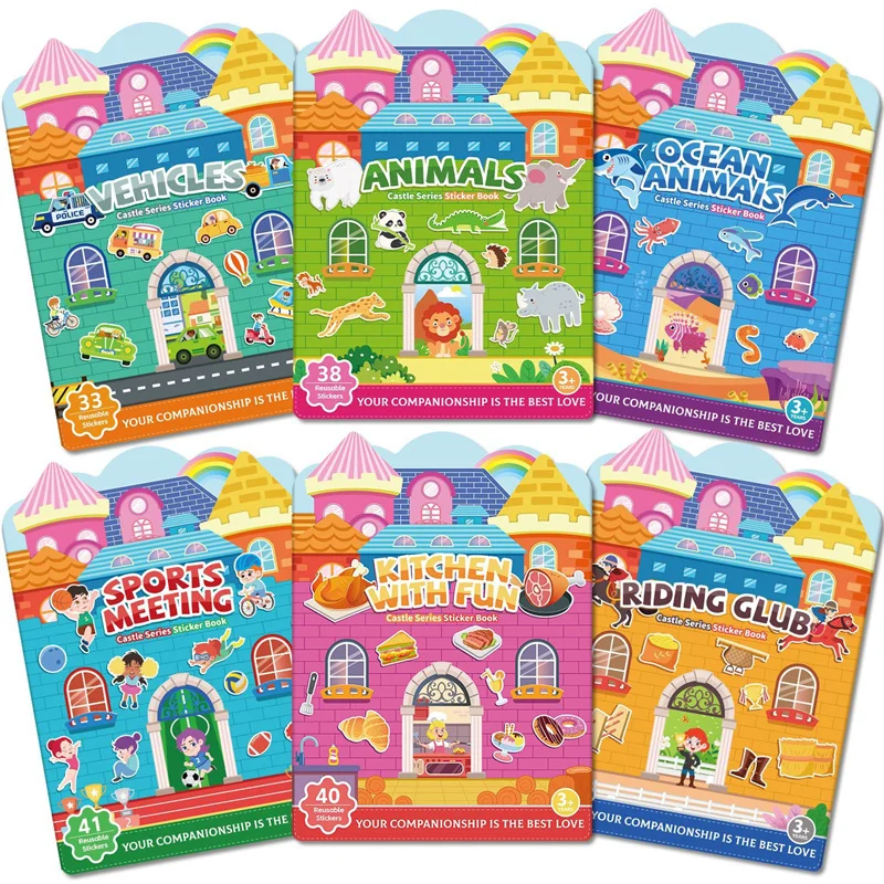 1 Book Jelly Sticker Book Quiet Book DIY Fun for Children's Scene Stickers Repeatedly Paste Puzzle Sticker Book
1 Book Jelly Sticker Book Quiet Book DIY Fun for Children's Scene Stickers Repeatedly Paste Puzzle Sticker Book