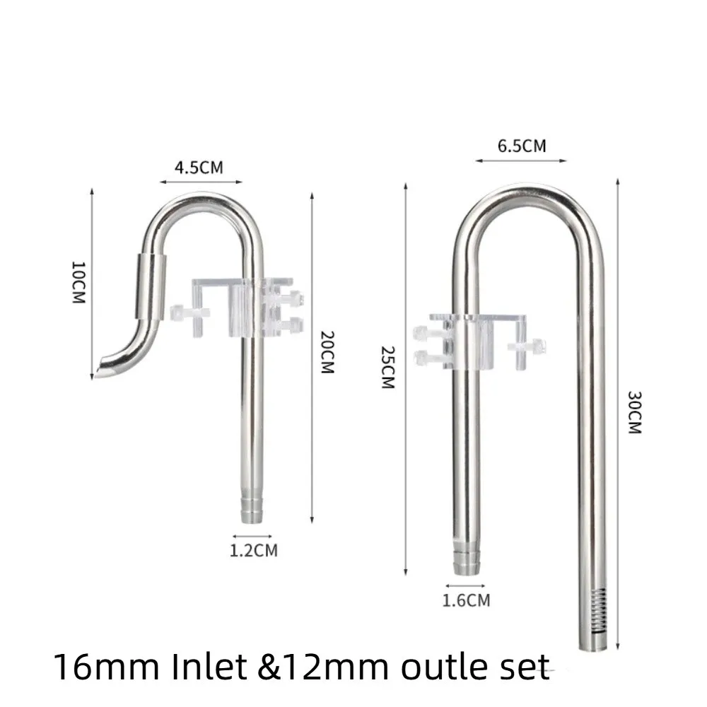 Non-rust Inflow Outflow Pipe 12/16mm 360 Degree Rotation Fish Tank Inlet and Outlet Filter Removable Extendable
Non-rust Inflow Outflow Pipe 12/16mm 360 Degree Rotation Fish Tank Inlet and Outlet Filter Removable Extendable