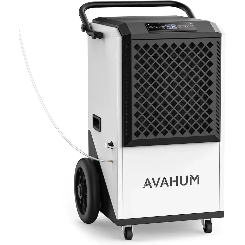 5-Year Limited Warranty Commercial Dehumidifier with Pump,white 250 Pint Industrial Dehumidifier for Basement & Warehouse, 7500
5-Year Limited Warranty Commercial Dehumidifier with Pump,white 250 Pint Industrial Dehumidifier for Basement & Warehouse, 7500