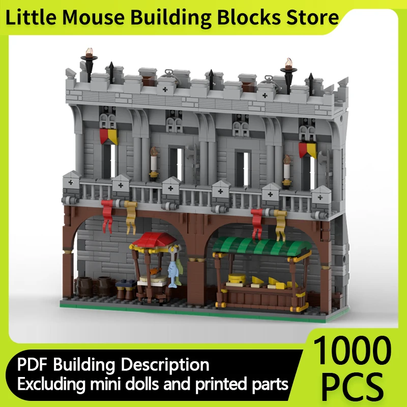 Medieval Castle Model MOC Building Bricks Red Castle Wall Segment Modular Technology Gifts Holiday Assemble Children Toys Suit
Medieval Castle Model MOC Building Bricks Red Castle Wall Segment Modular Technology Gifts Holiday Assemble Children Toys Suit