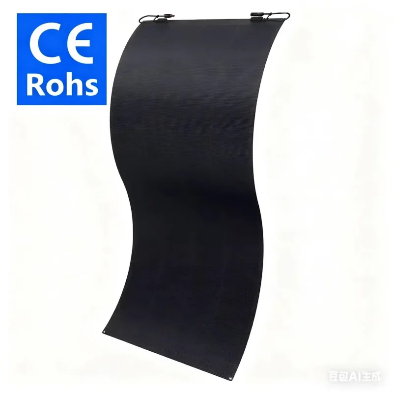 300W 20V Ultrathin Lightweight Anti-Crack HPBC Cell ETFE Flexible Solar Panel for Outdoor Camping RV Boat for Vehicles Boats
300W 20V Ultrathin Lightweight Anti-Crack HPBC Cell ETFE Flexible Solar Panel for Outdoor Camping RV Boat for Vehicles Boats