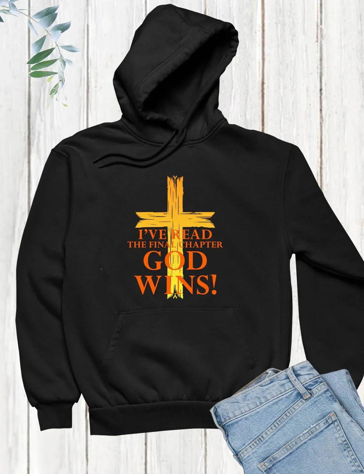 God Wins I've Read The Final Chapter Hoodie Men's and Women's Long Sleeve Hooded Sweatshirt Pullover Sportswear Women Clothing
God Wins I've Read The Final Chapter Hoodie Men's and Women's Long Sleeve Hooded Sweatshirt Pullover Sportswear Women Clothing