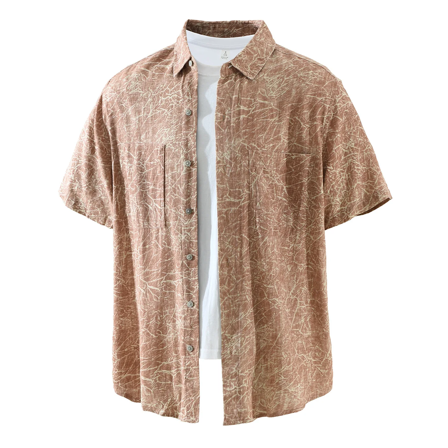 Men's Short Sleeve Shirt Tie Dye Design Summer Lightweight Casual Blend Shirt Breathable Comfortable Loose Fit Printed Shirt
Men's Short Sleeve Shirt Tie Dye Design Summer Lightweight Casual Blend Shirt Breathable Comfortable Loose Fit Printed Shirt