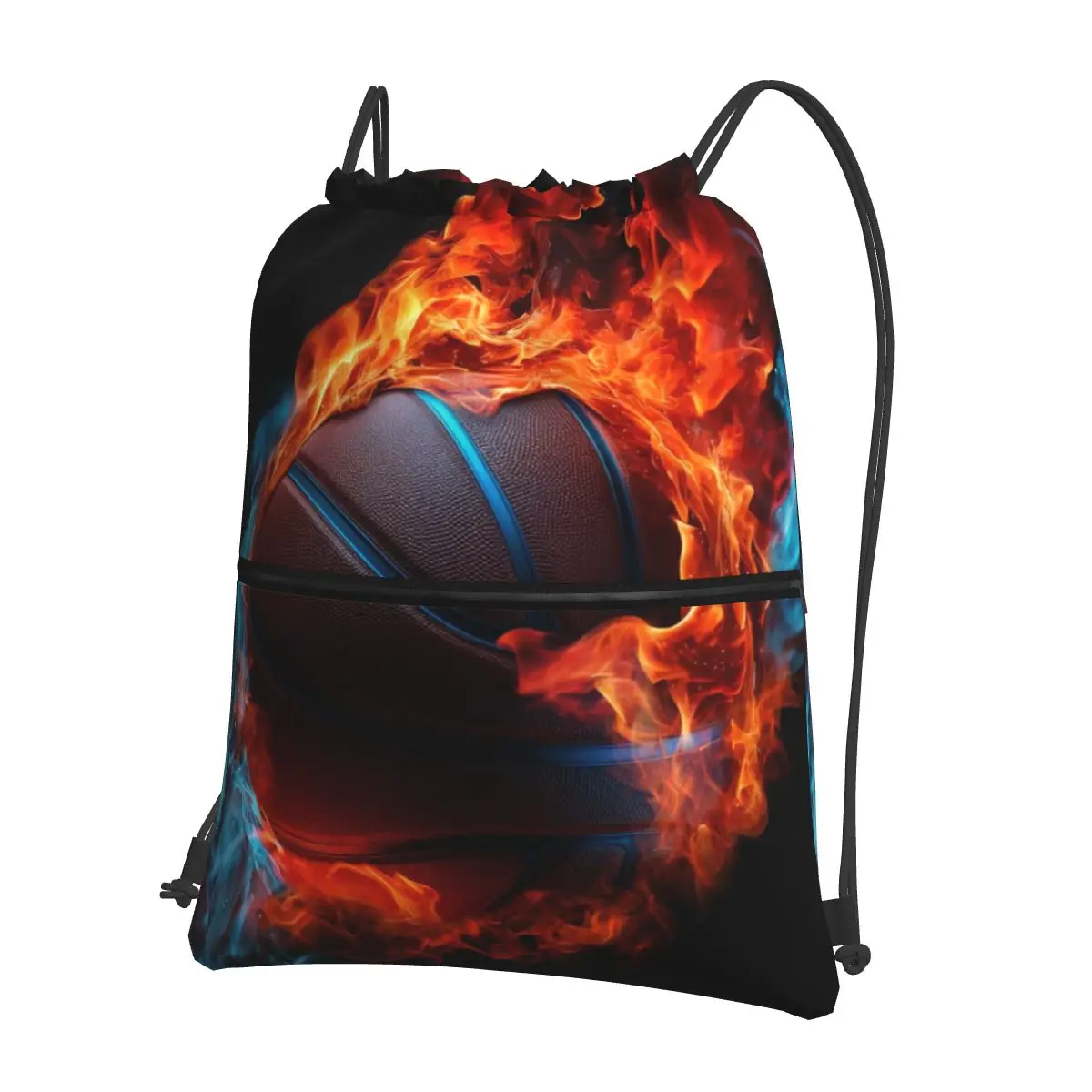 Basketball In The Bule And Red Fire Backpacks Casual Drawstring Bags Sundries Bag Book Bags for Travel School
Basketball In The Bule And Red Fire Backpacks Casual Drawstring Bags Sundries Bag Book Bags for Travel School