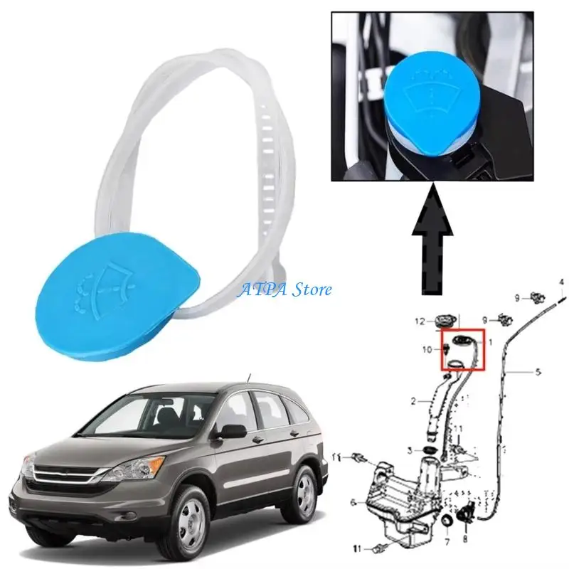 U13C Replacements Wiper Fluid Lid 76802--003 Replacements for Automotives Use
U13C Replacements Wiper Fluid Lid 76802--003 Replacements for Automotives Use
