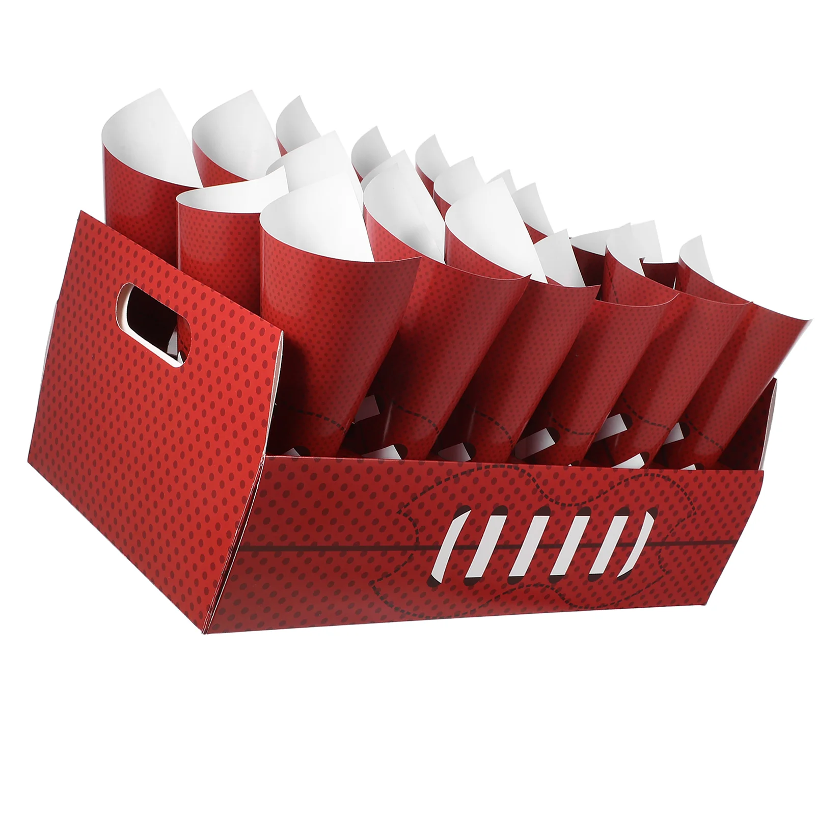 30 PCS Cone Holder Popcorn Dispensing Stand Pack Fried Chicken Container Paper Cones
30 PCS Cone Holder Popcorn Dispensing Stand Pack Fried Chicken Container Paper Cones