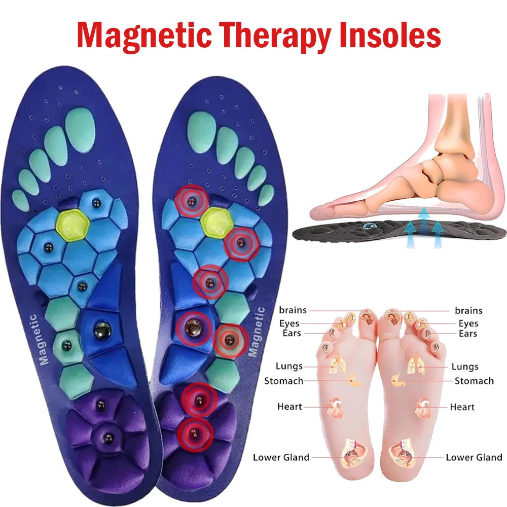 Magnetic Therapy Sports Insoles EVA Foot Massage Orthopedic Acupressure Insoles Point Therapy Body Detox Insert Corrective Pads
Magnetic Therapy Sports Insoles EVA Foot Massage Orthopedic Acupressure Insoles Point Therapy Body Detox Insert Corrective Pads