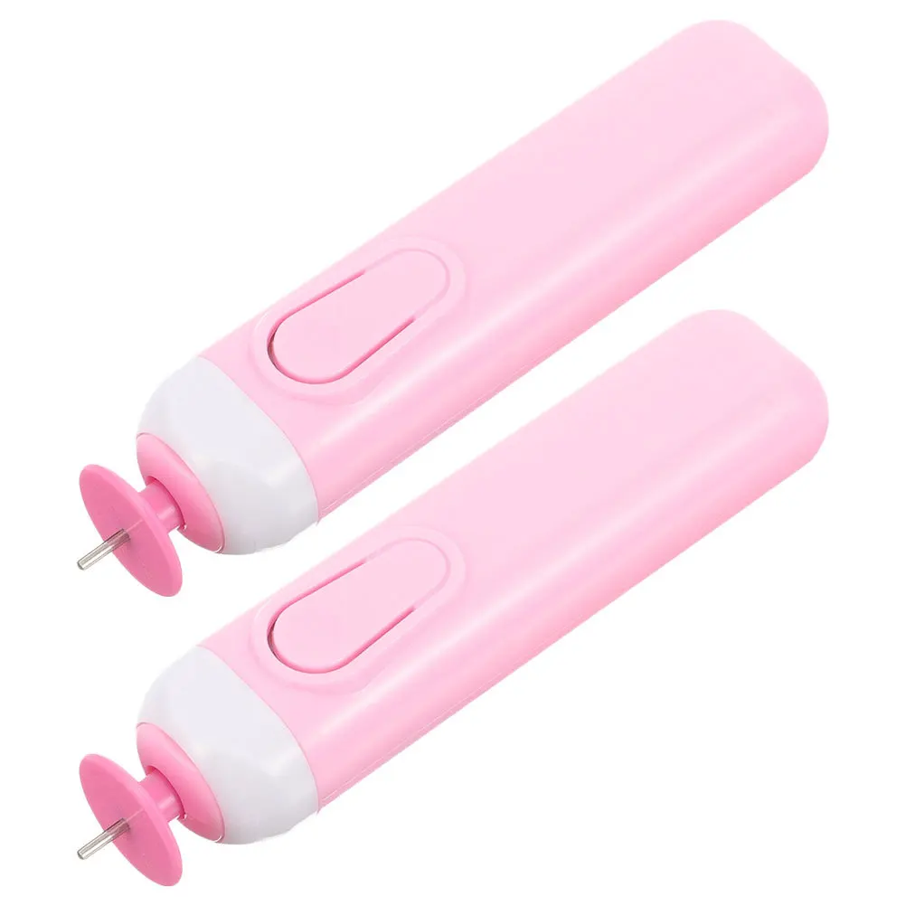 2Pcs Electric Quilling Pen Tool Slotted Paper Curling Pen for DIY Crafts Automated Quilling Tools Craft Supplies
2Pcs Electric Quilling Pen Tool Slotted Paper Curling Pen for DIY Crafts Automated Quilling Tools Craft Supplies