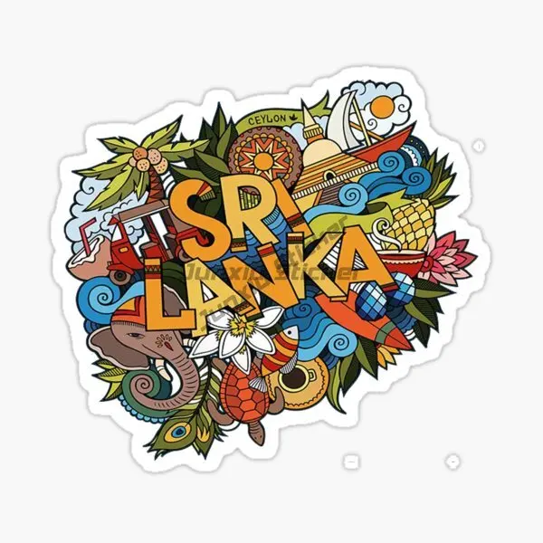 Sri Lanka Flag Map Emblem Creative PVC Car Stickers for Car Bicycle Motorcycle Van Window Decoration Accessorie
Sri Lanka Flag Map Emblem Creative PVC Car Stickers for Car Bicycle Motorcycle Van Window Decoration Accessorie