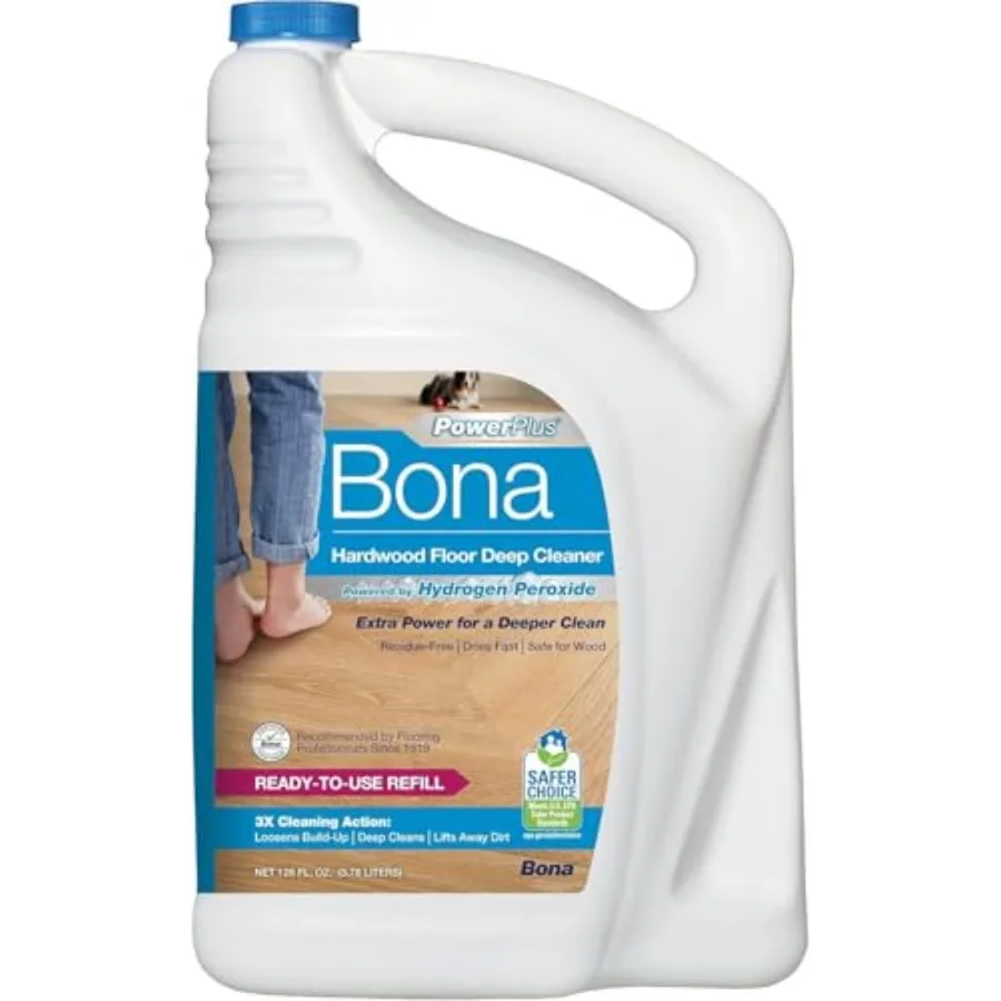 Hardwood oor Deep Cleaner Refill - - Refill for Spray Mops and Spray Bottles - Residue-Free oor Cleaning Solution for Wood oors
Hardwood oor Deep Cleaner Refill - - Refill for Spray Mops and Spray Bottles - Residue-Free oor Cleaning Solution for Wood oors